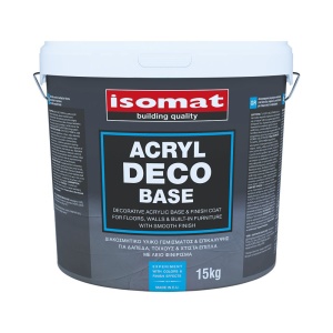 ISOMAT ACRYL DECO BASE akrylový nátěr dekorativní pastovitý bílá
