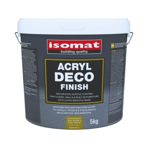 ISOMAT ACRYL DECO FINISH akrylový nátěr dekorativní pastovitý bílá