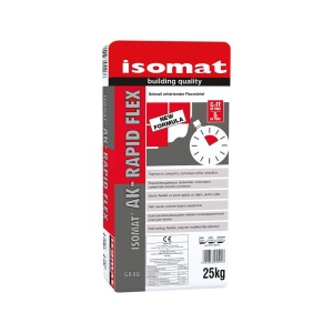 ISOMAT AK-RAPID FLEX lepidlo polymerem modifikované C2 FT S1 šedá