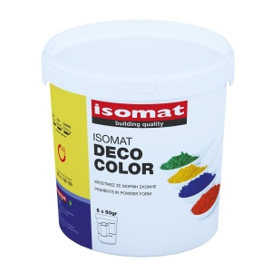 ISOMAT DECO COLOR pigment v práškové formě černá