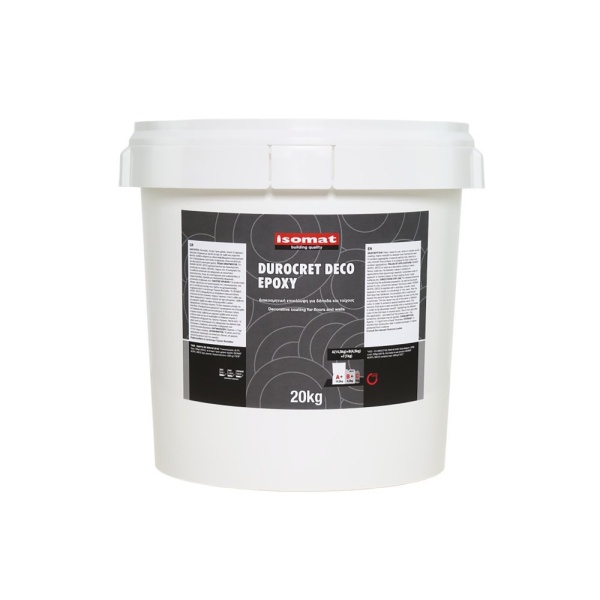 ISOMAT DUROCRET DECO EPOXY cement-epoxidový nátěr 3 složky šedá