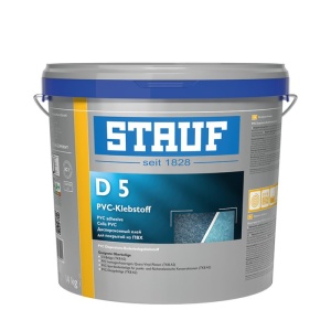 STAUF D 5 Disperzní lepidlo na mokré lepení pro PVC a LVT šedá