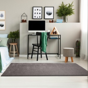 Moderní kusový koberec Velouto Dark Grey 80x150cm
