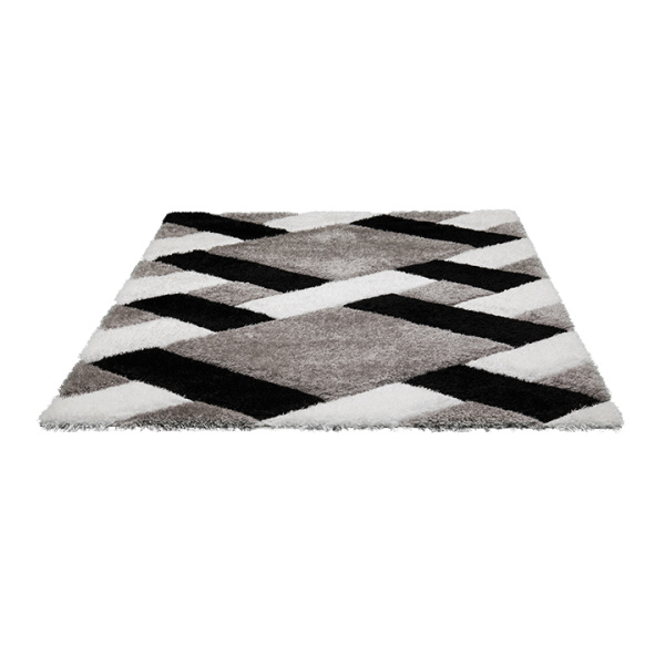 Luxusní kusový koberec Impala Grid Grey 80x150cm