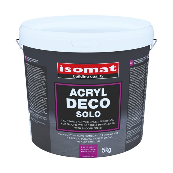 ISOMAT ACRYL DECO SOLO Akrylový dekorativní základní a vrchní nátěr