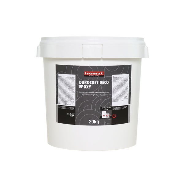 ISOMAT DUROCRET DECO EPOXY Trojsložkový dekorativní cemento-epoxidový potěr pro podlahy a stěny
