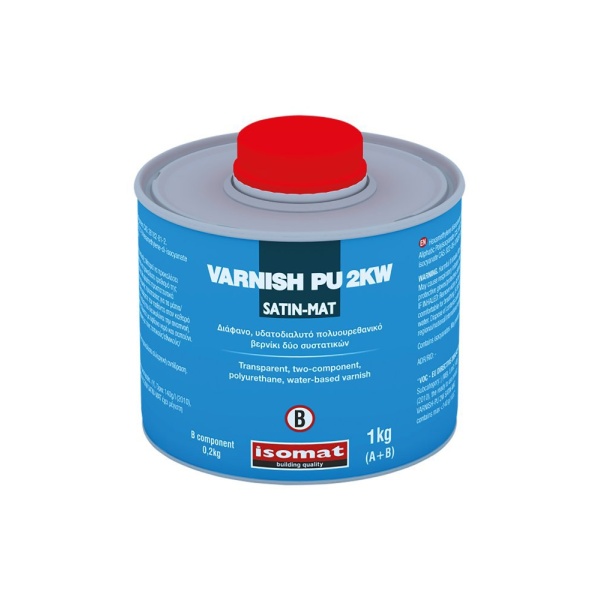 ISOMAT VARNISH-PU 2KW Dvousložkový polyuretanový ochranný lak na bázi vody