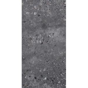 Dlažba Terazzo nero mat 60x120 cm