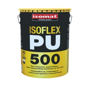 ISOMAT ISOFLEX-PU 500 Jednosložková polyuretanová tekutá hydroizolační membrána pro ploché střechy
