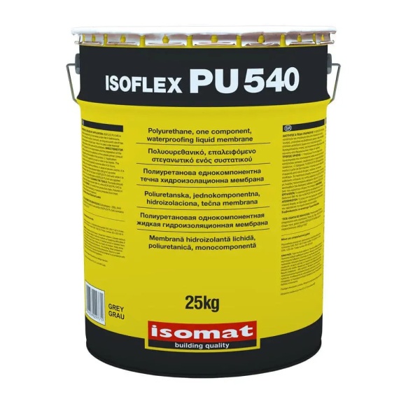 ISOMAT ISOFLEX-PU 540 Jednosložková polyuretanová hydroizolační membrána